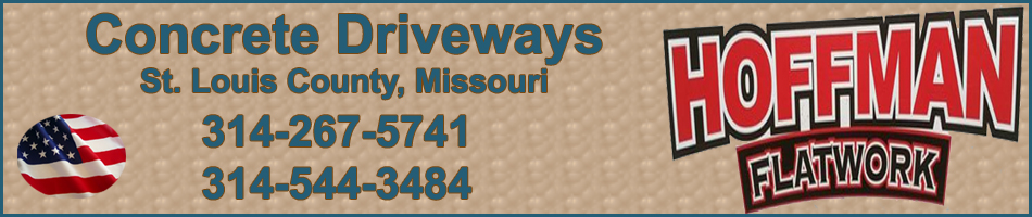 Concrete Driveways St. Louis County, Missouri